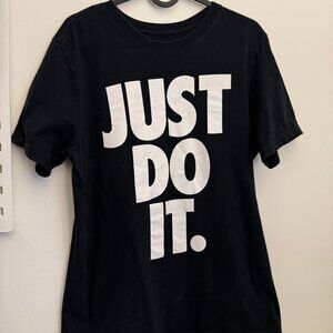 Nike Just Do It Black Male T-Shirt